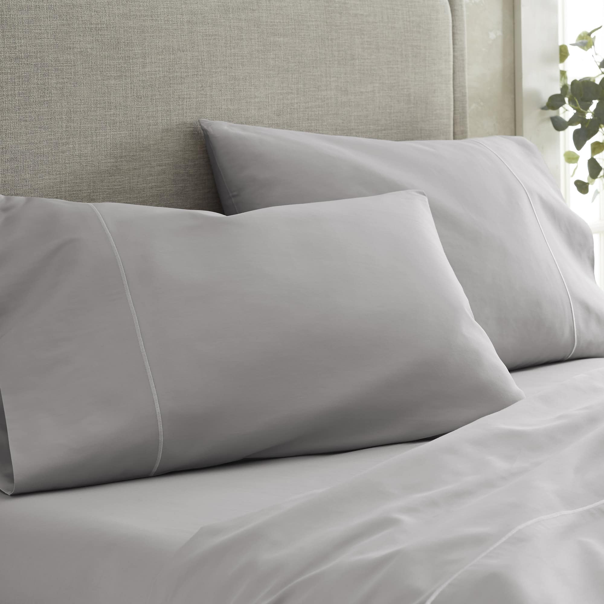 500 TC Organic Cotton Sateen Pillowcase Pair