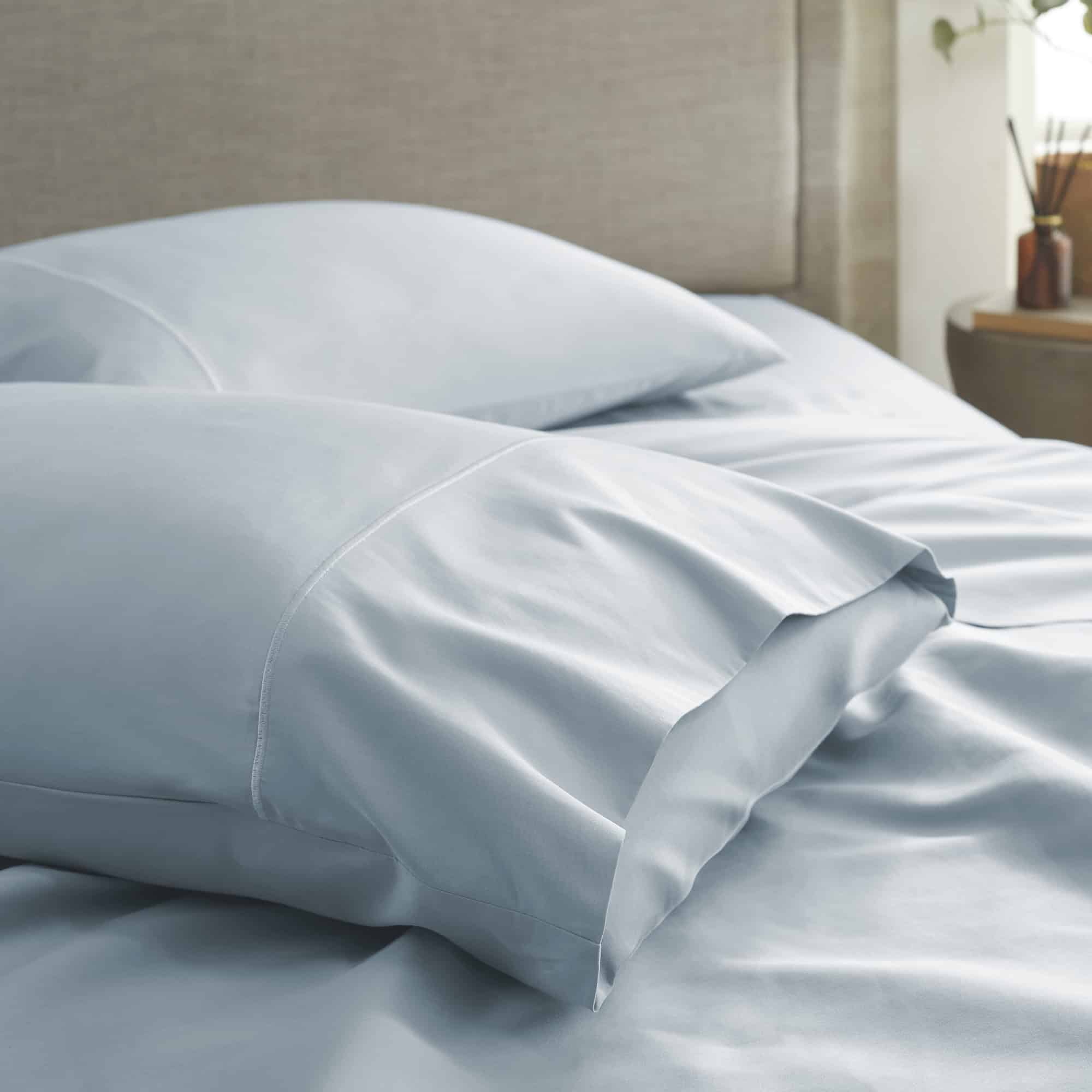 500 TC Organic Cotton Sateen Pillowcase Pair