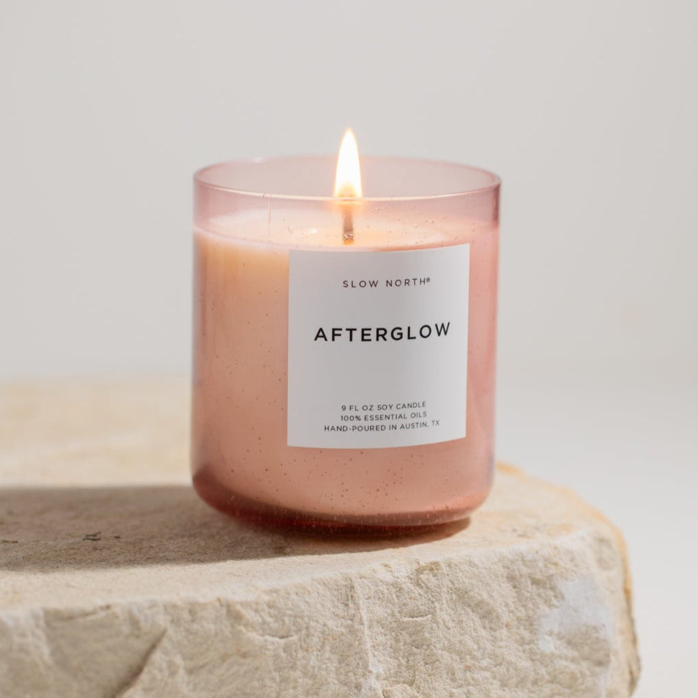 Slow North Afterglow spa collection soy candle
