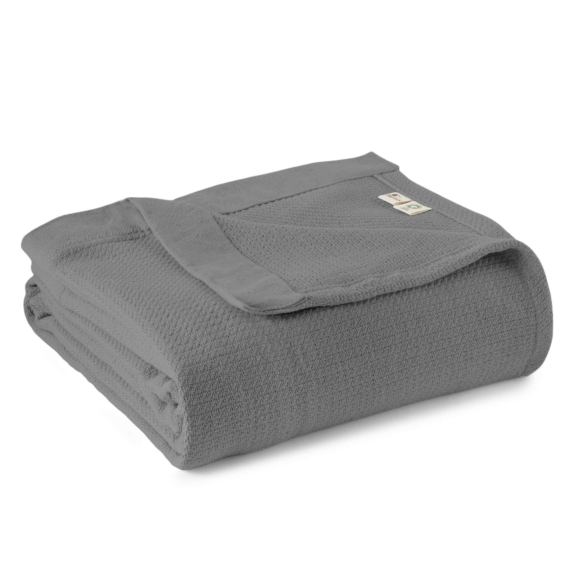 Organic Cotton Woven Blanket — All-Season