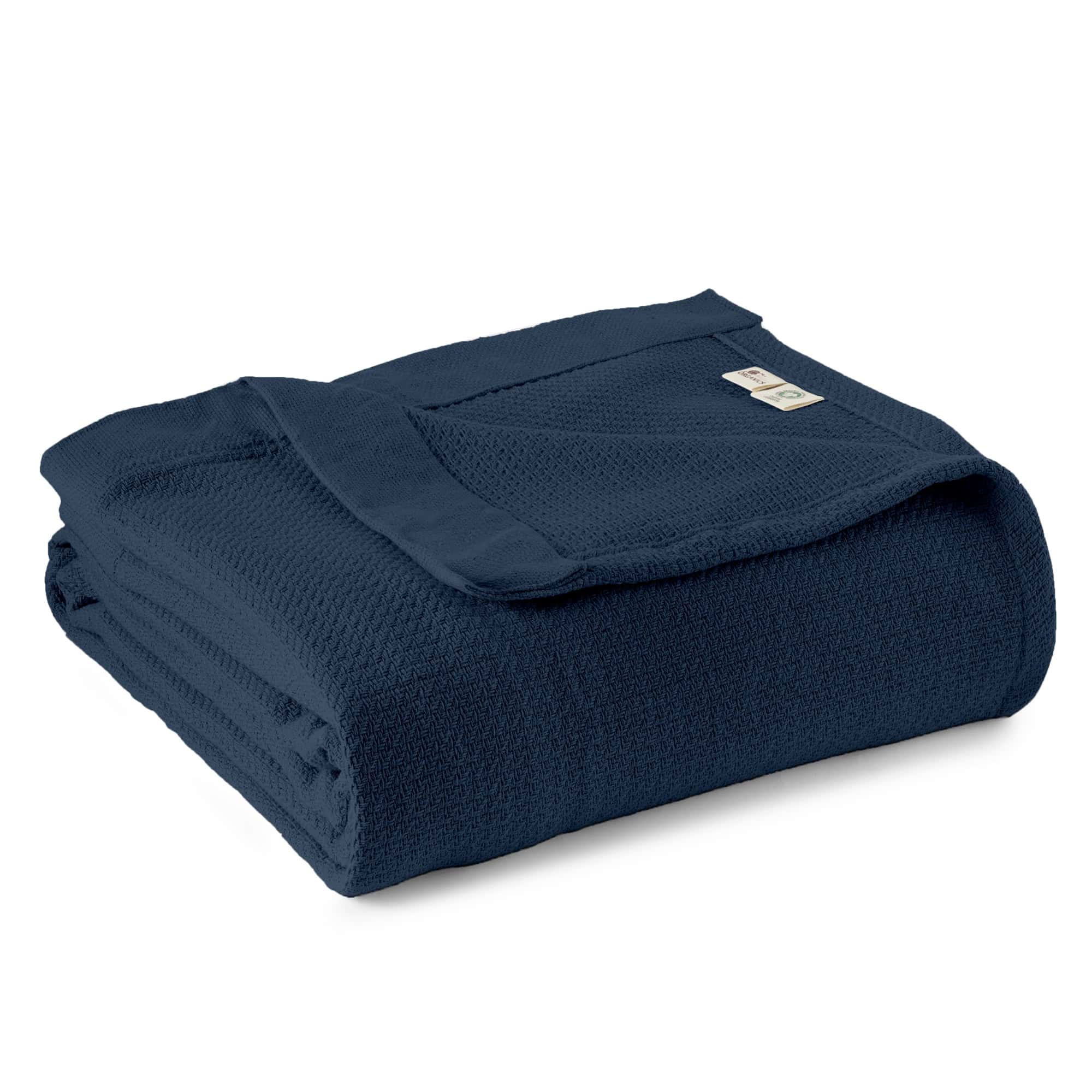 Organic Cotton Woven Blanket — All-Season