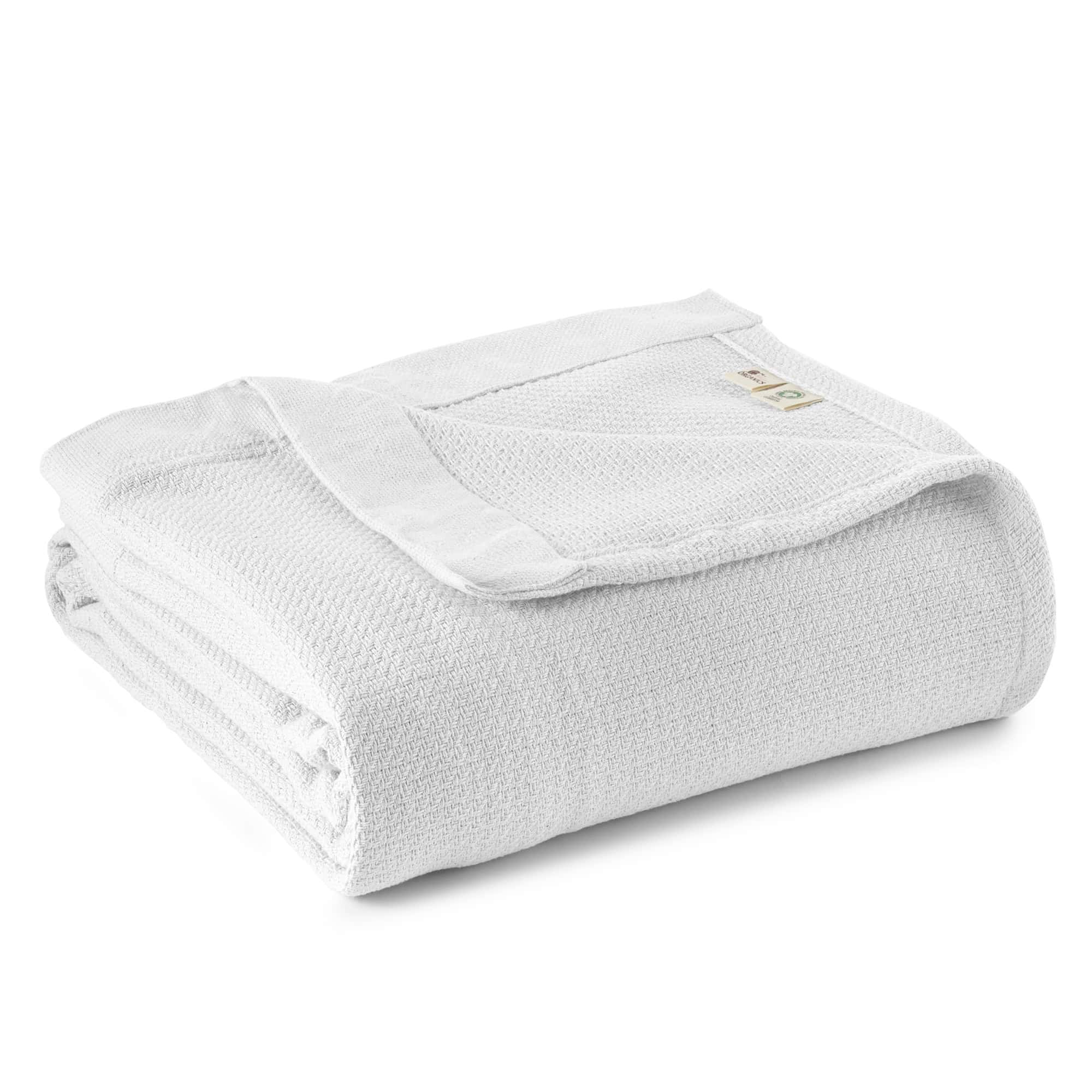 Organic Cotton Woven Blanket — All-Season