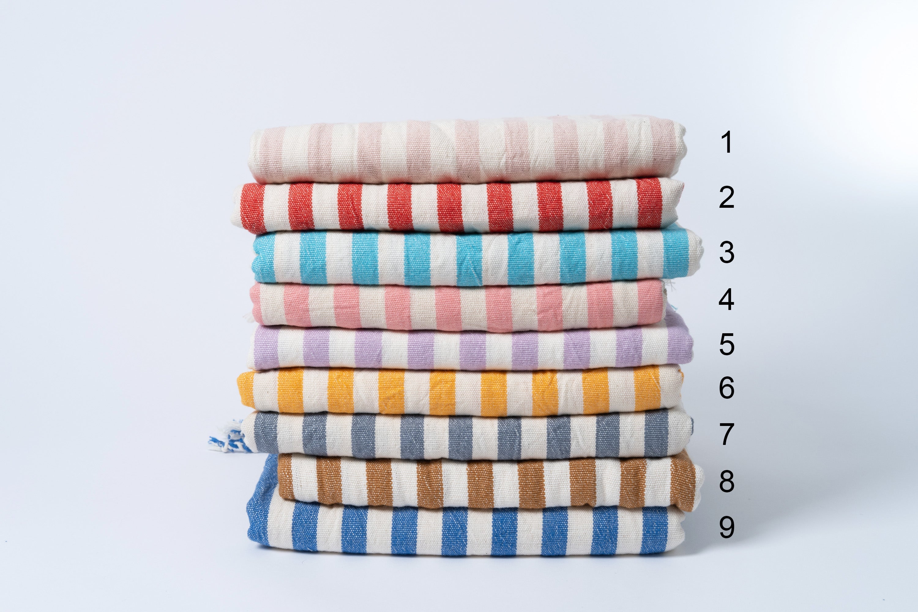 Girit Handwoven Cotton-Linen Towel Set