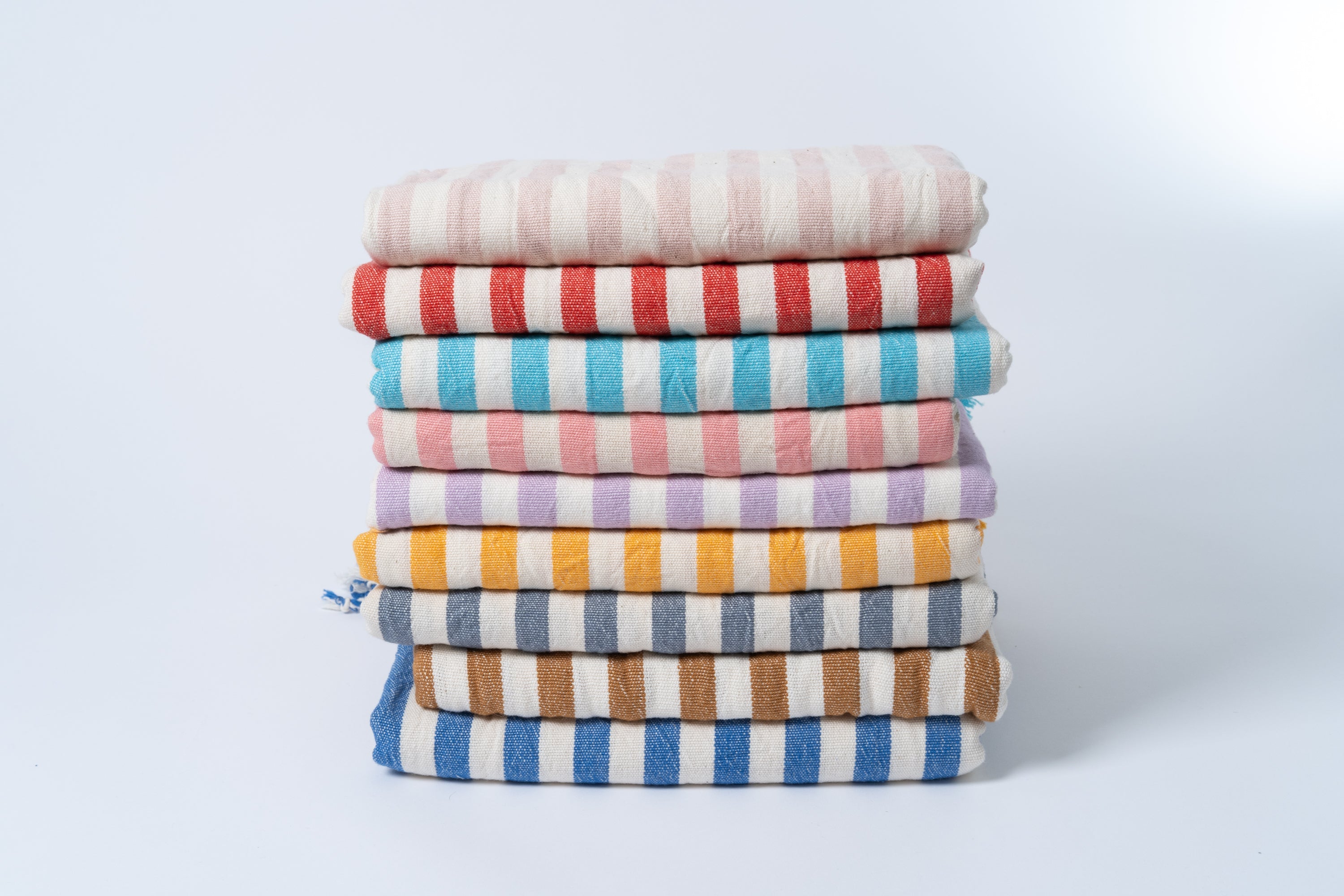 Girit Handwoven Cotton-Linen Towel Set