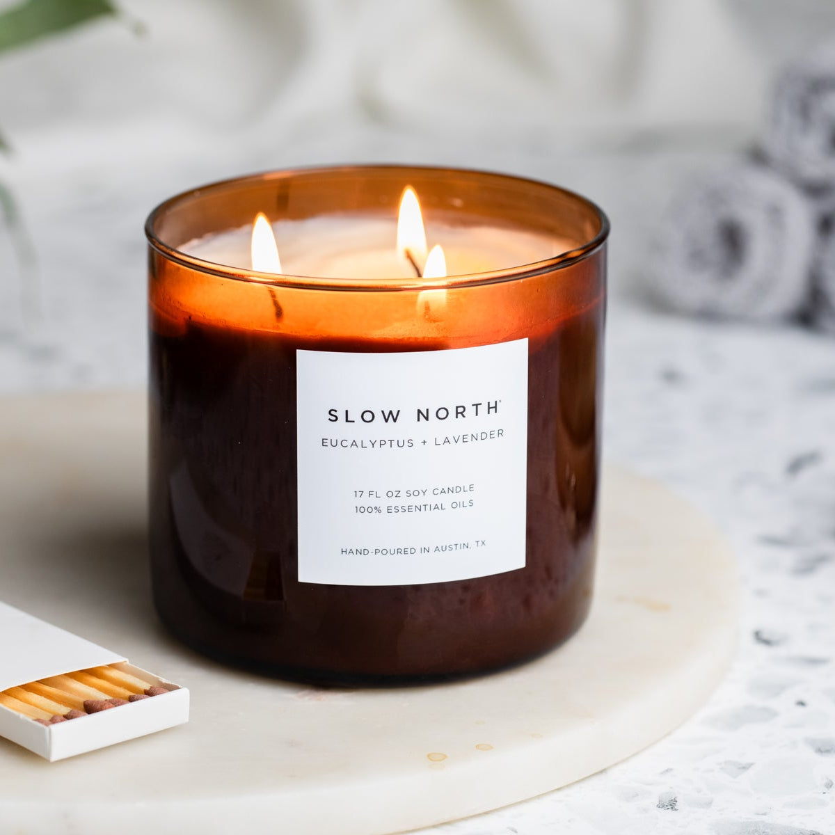 Eucalyptus & Lavender 3-Wick Candle