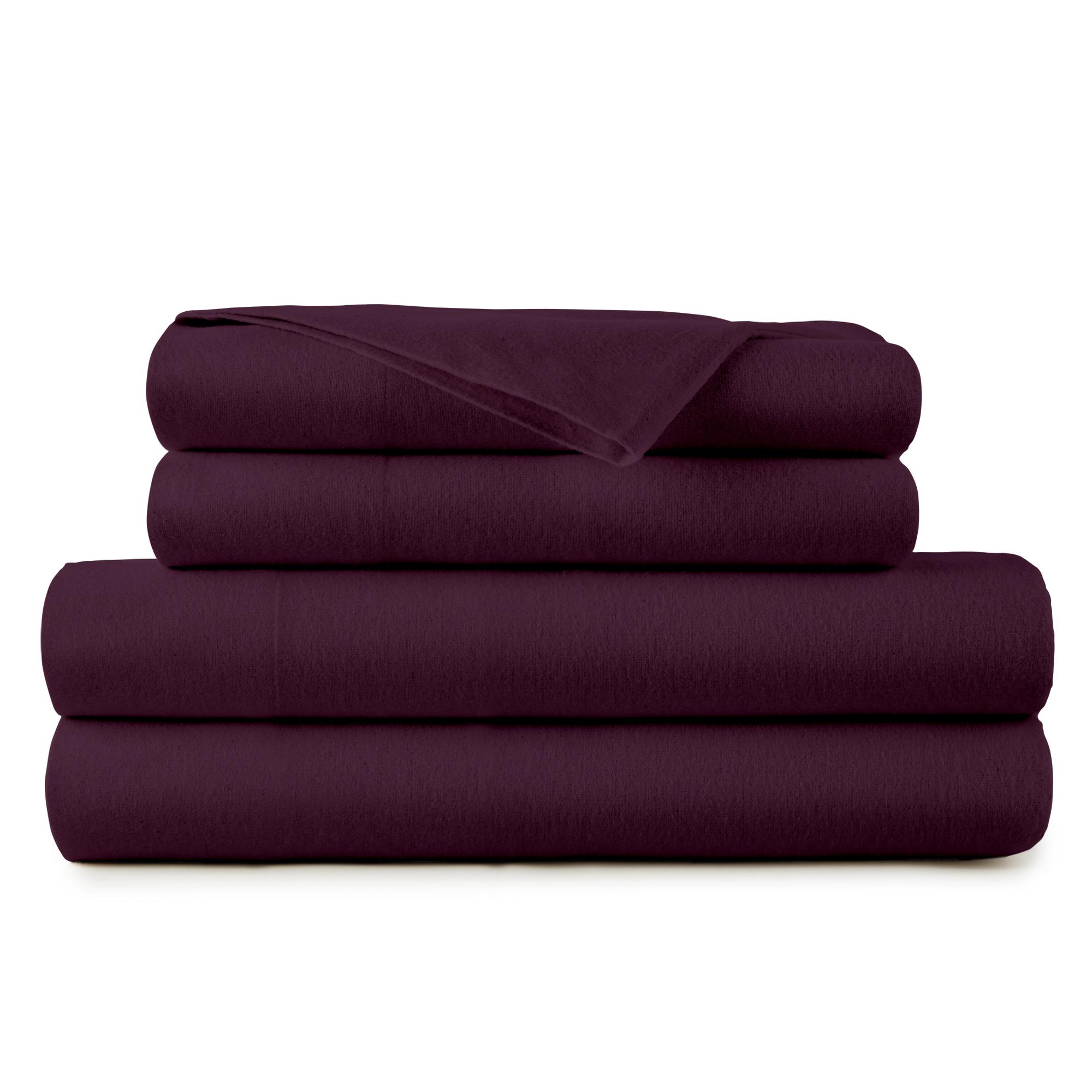 Organic cotton flannel sheet set