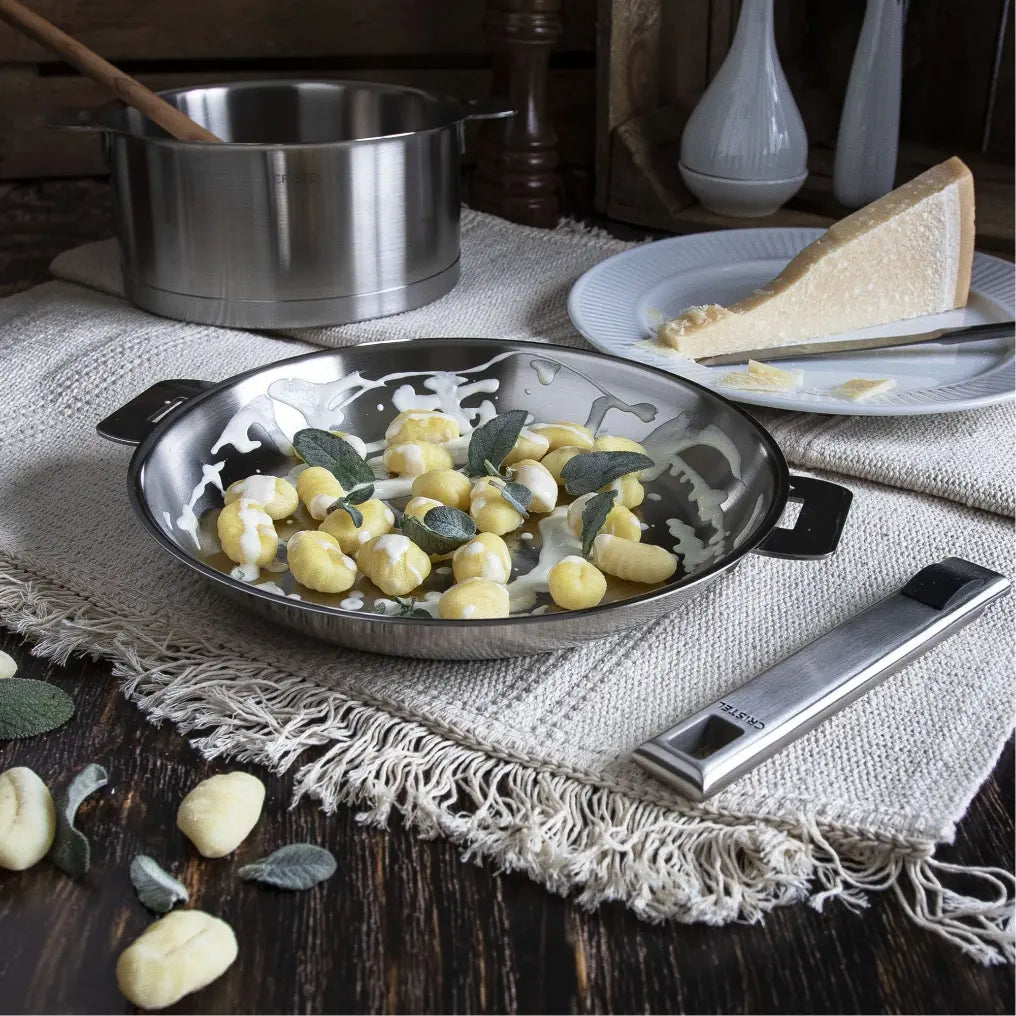 French-Made Stainless Frying Pan