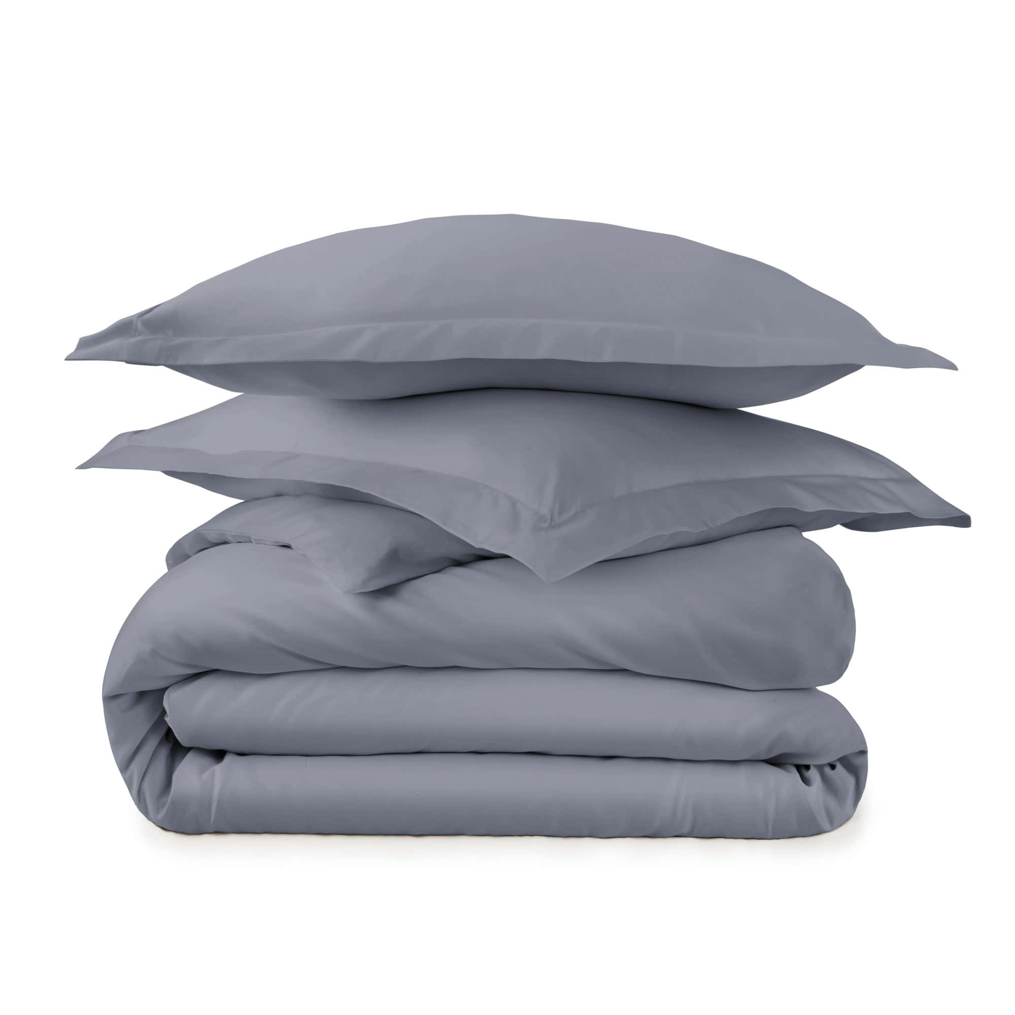 300 thread count organic cotton sateen duvet cover set