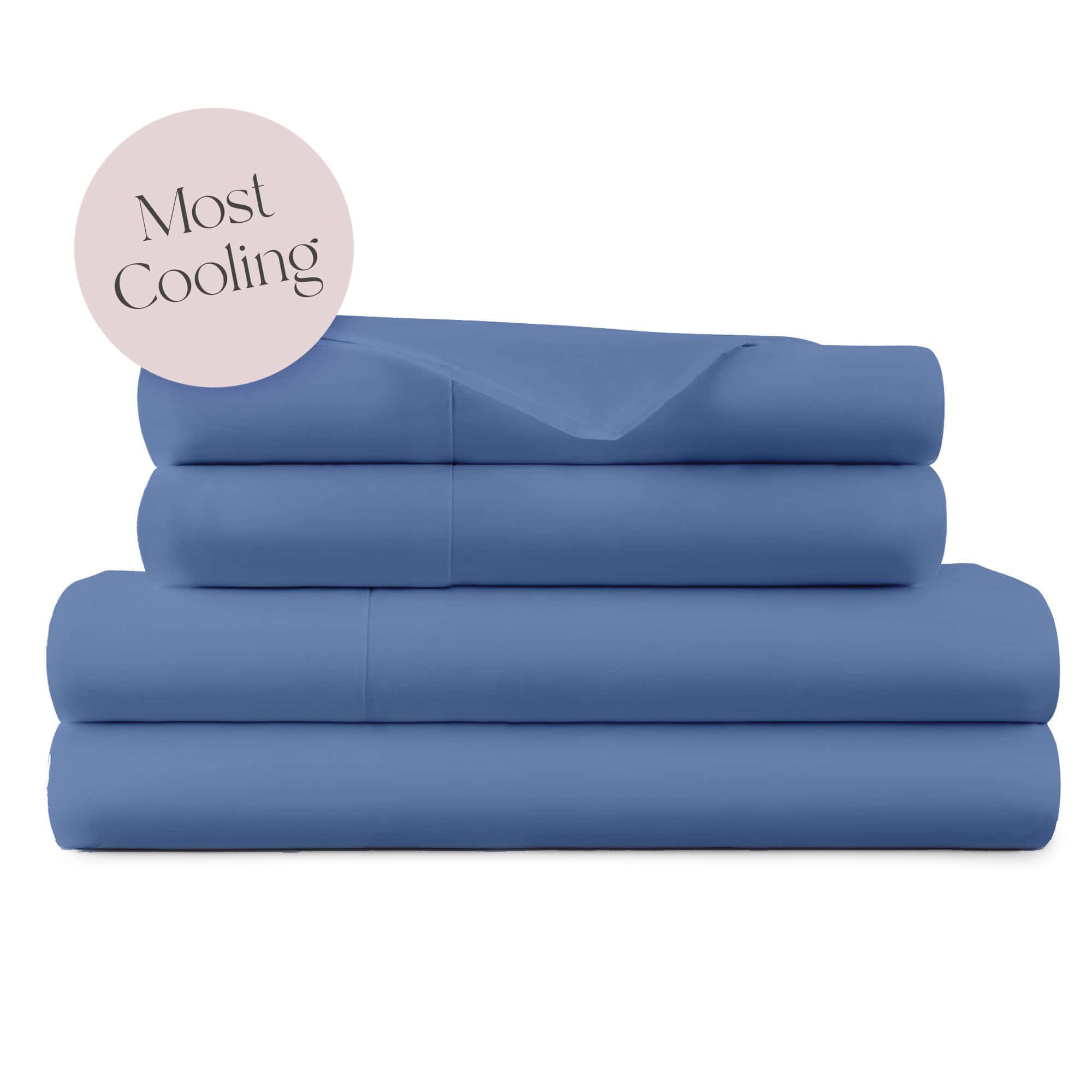 270 thread count organic cotton percale sheet set
