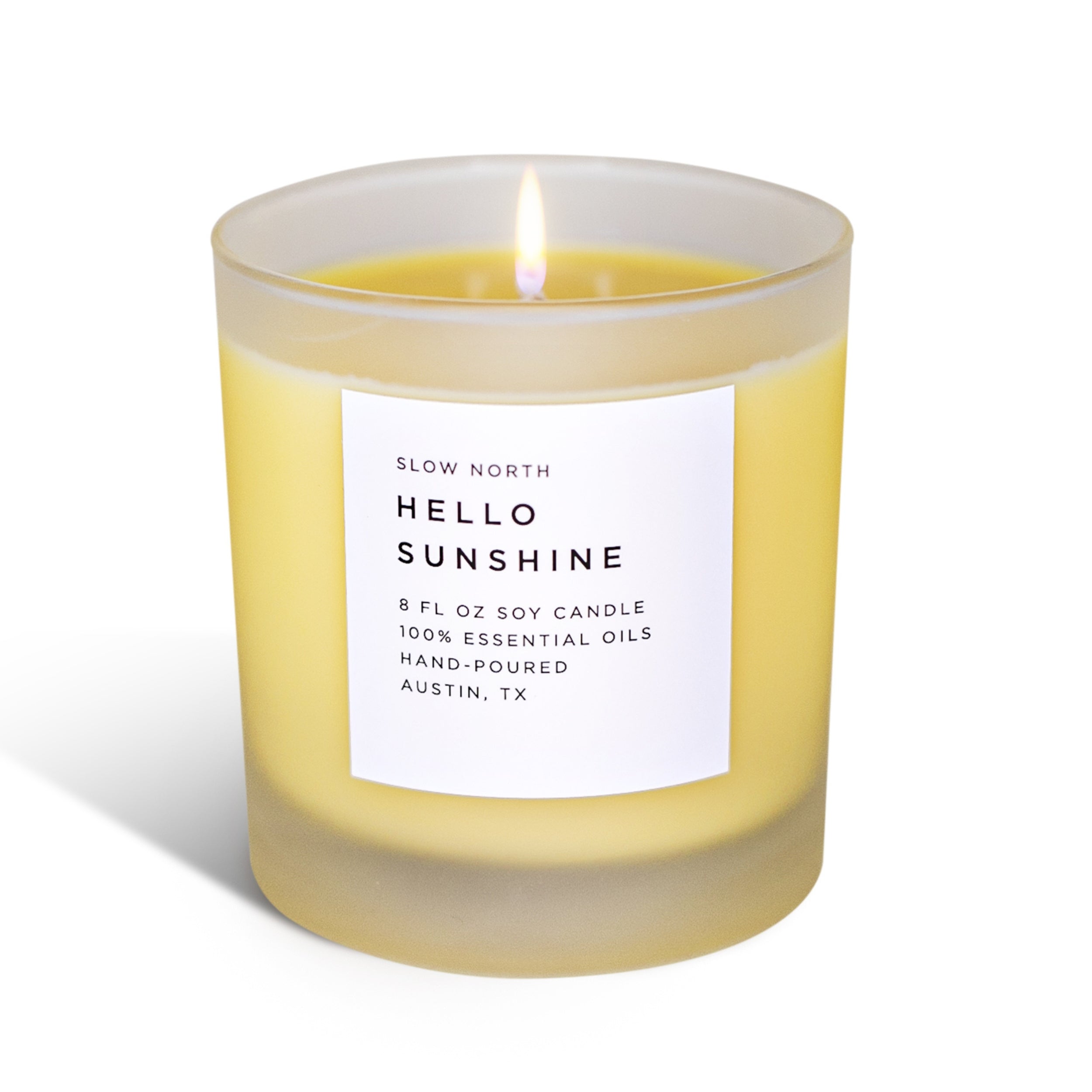Hello Sunshine Candle — Grapefruit & Geranium