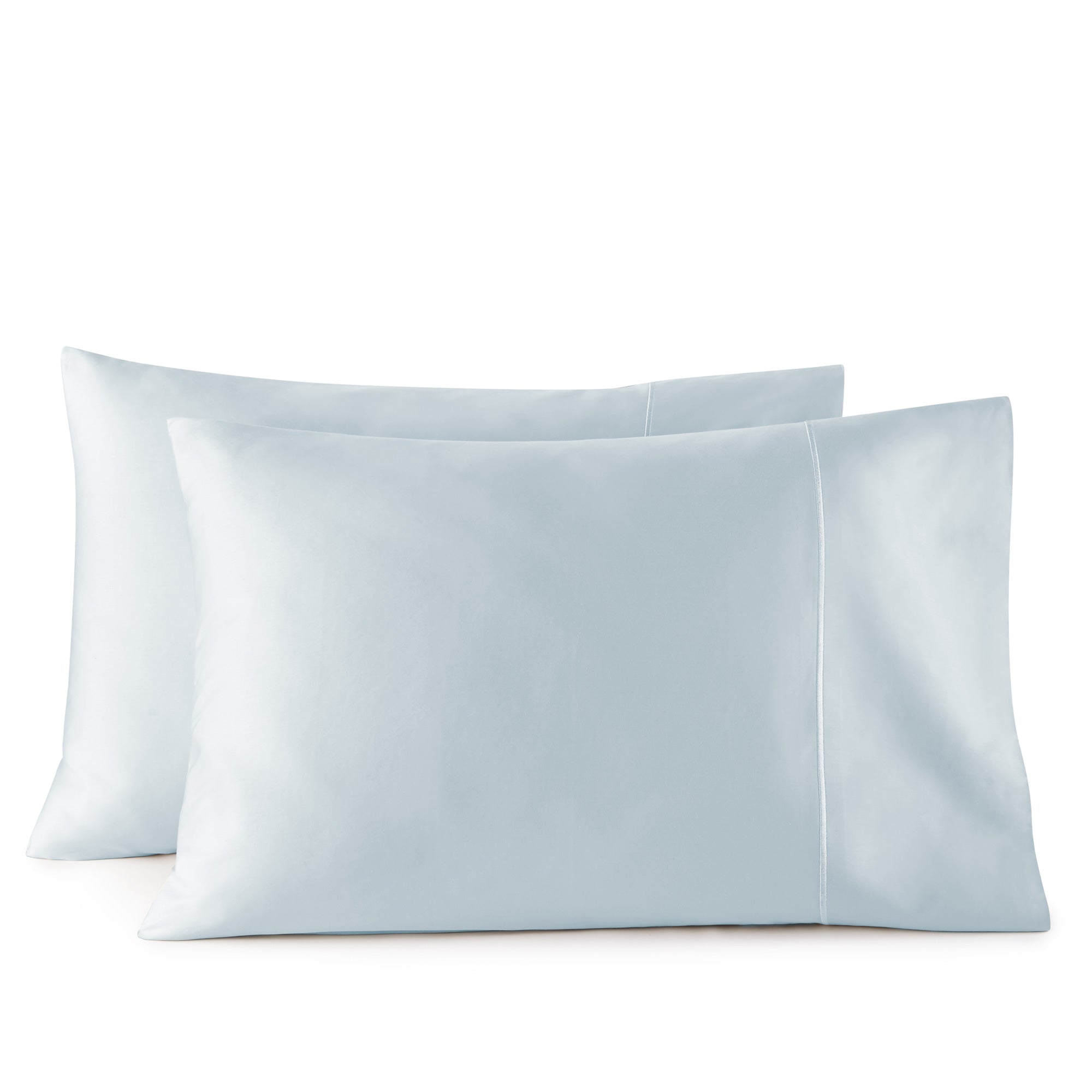 500 thread count organic cotton sateen pillowcases