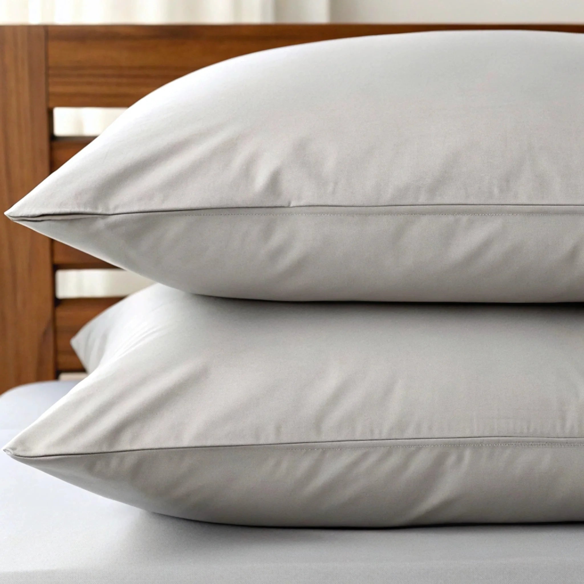Copper-Infused Bamboo Pillowcase Pair — Cooling