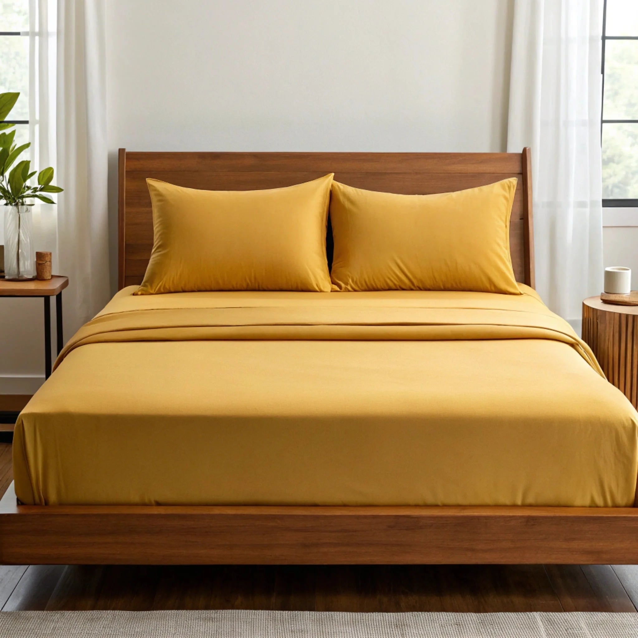 Copper-Infused Bamboo Sheet Set — Cooling & Antimicrobial