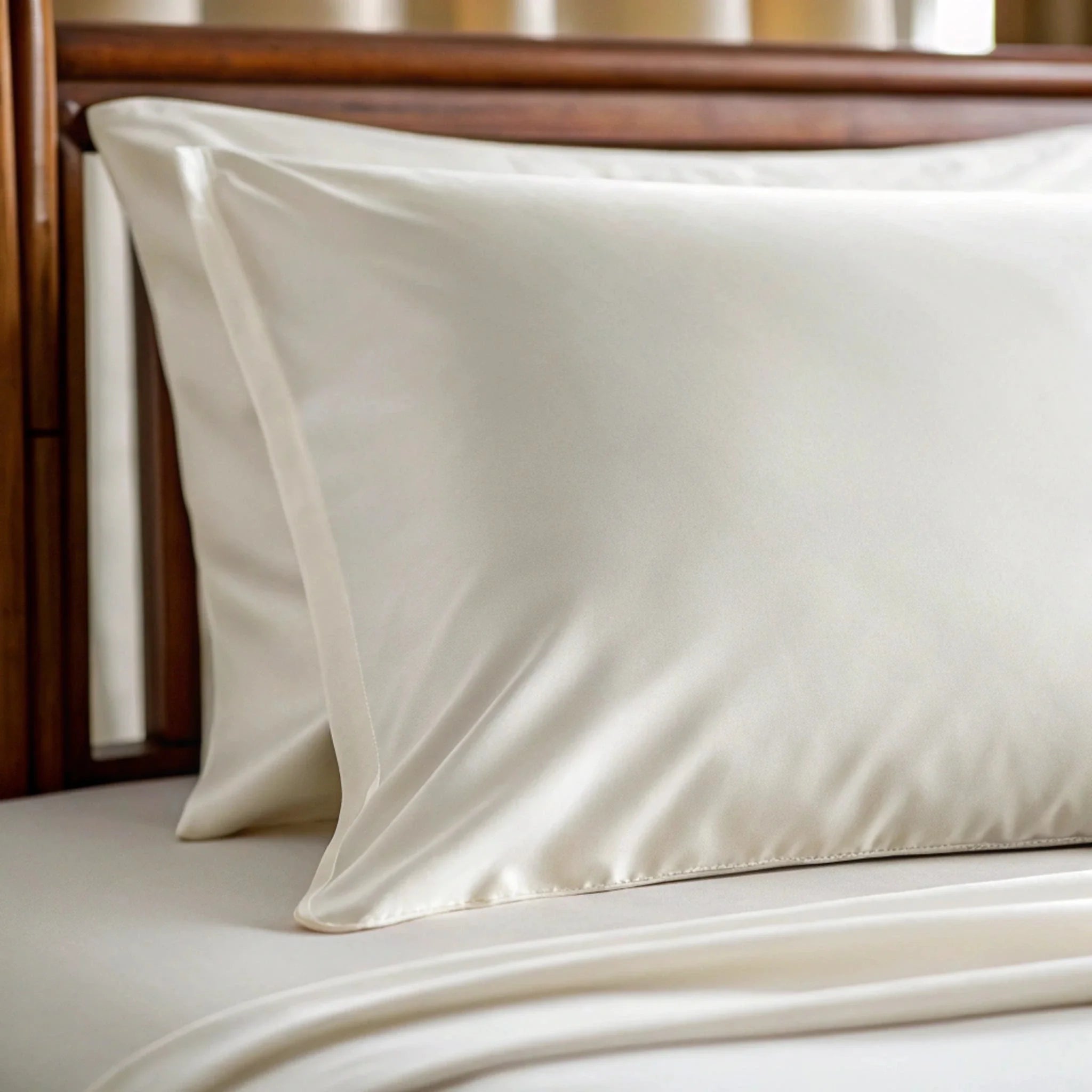 Copper-Infused Bamboo Pillowcase Pair — Cooling
