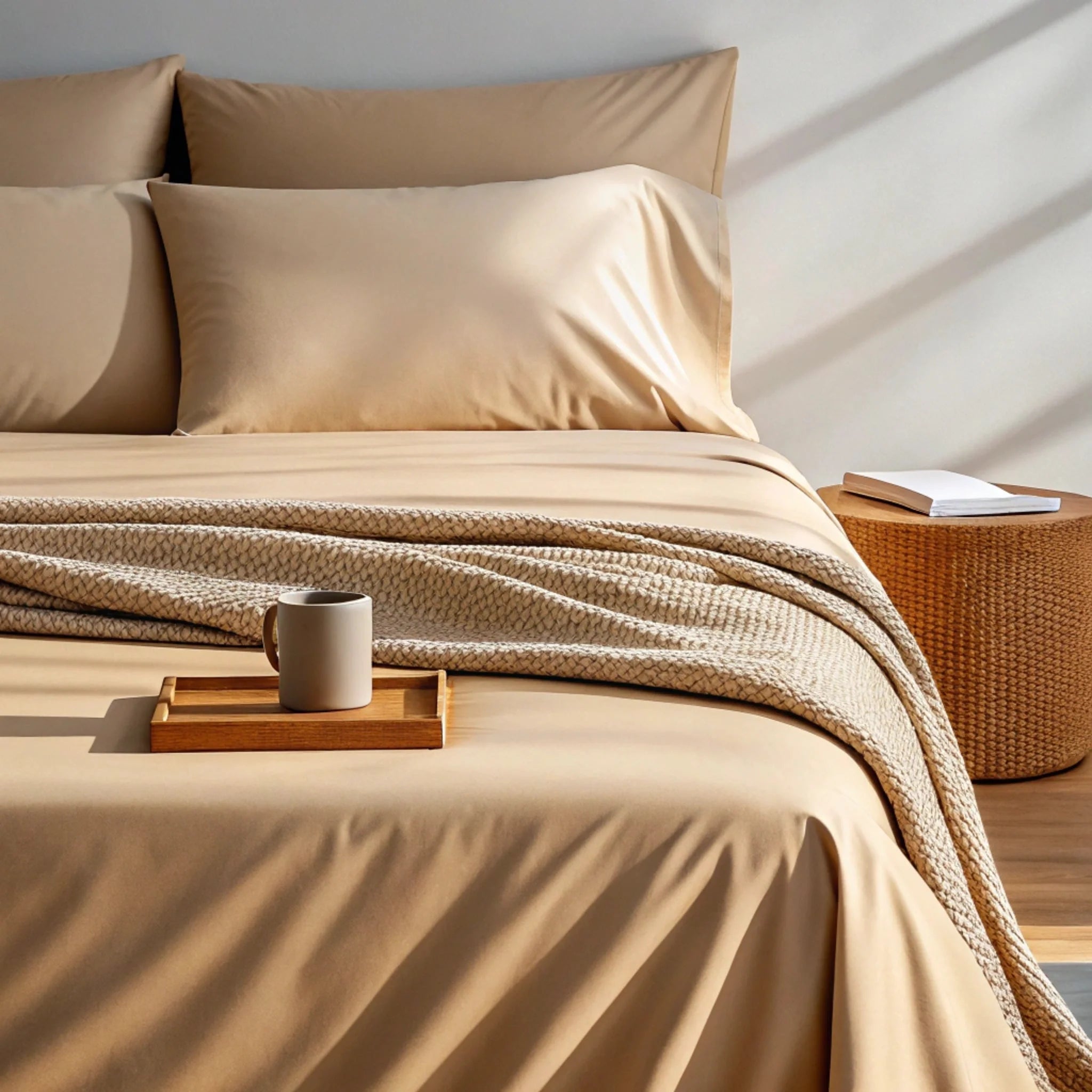 Copper-Infused Bamboo Sheet Set — Cooling & Antimicrobial