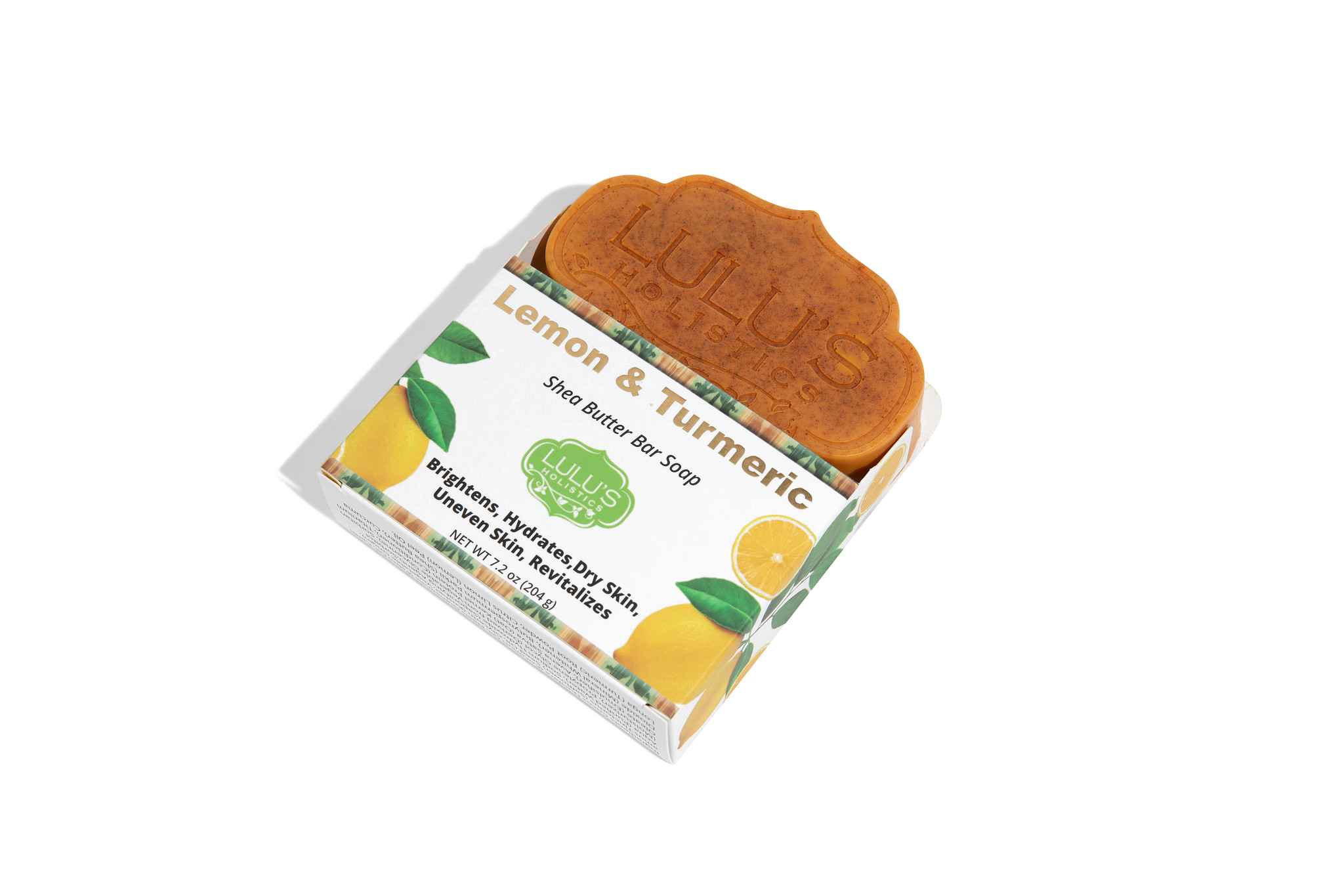 Lemon Turmeric Shea Butter Bar Soap
