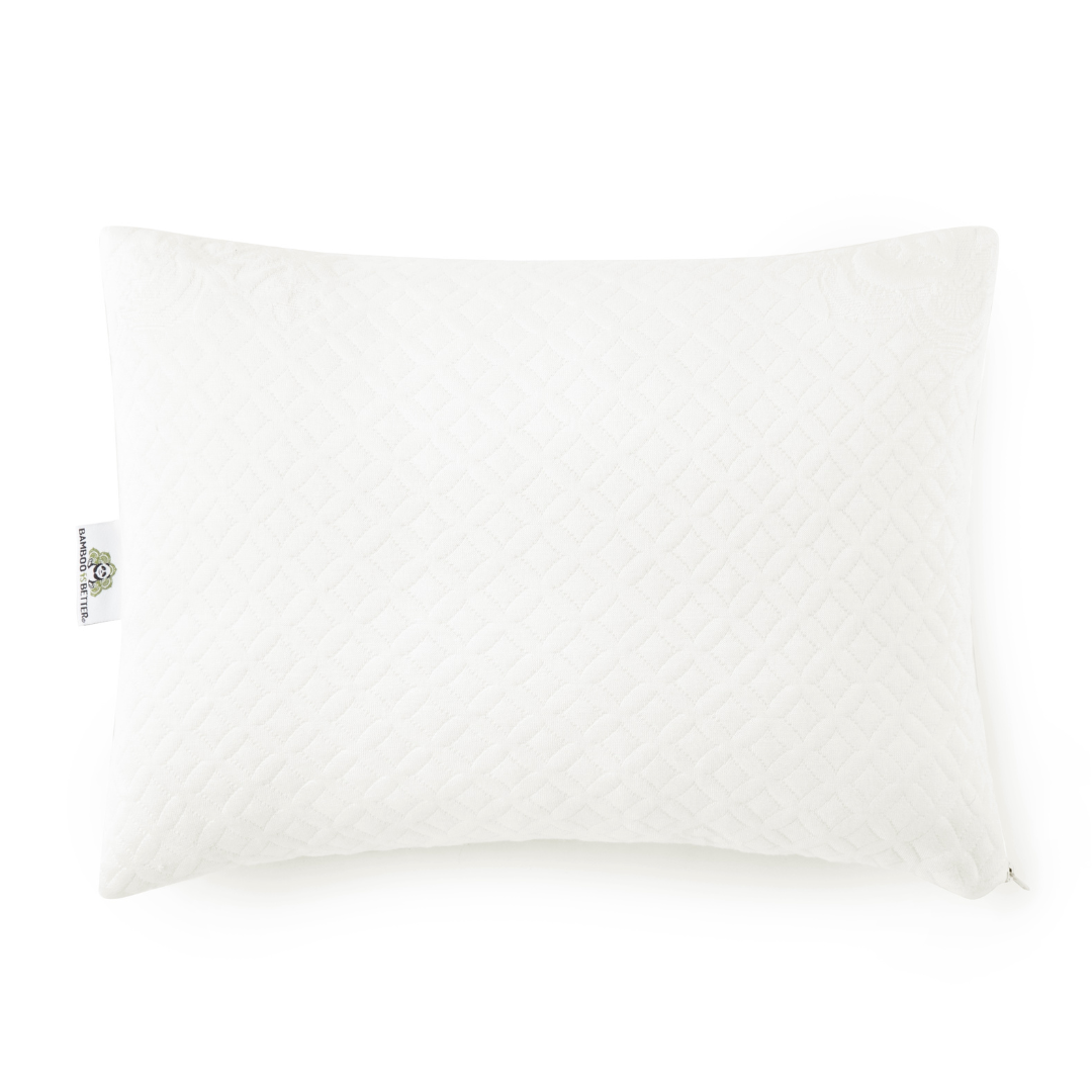Adjustable bamboo cooling pillow