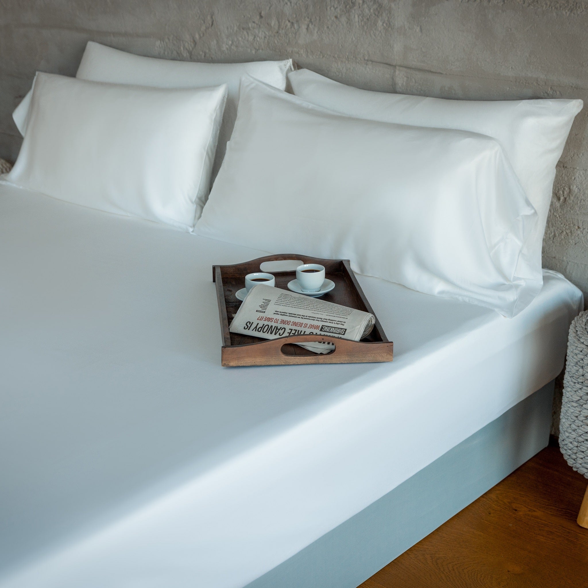 Eucalyptus Silk Sheet Set — Cooling & Breathable